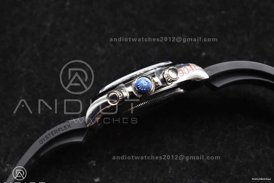 Rubber Gray QF 788 Dial Daytona Unisex Oysterflex Strap Best on 1:1 Edition SA 116519 0908